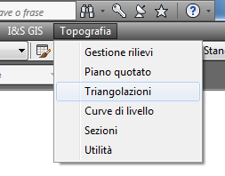 Menu triangolazione